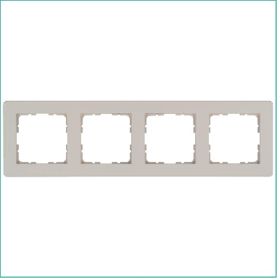 Рамка 4-м G-Flex тауп Jasmart G1104T