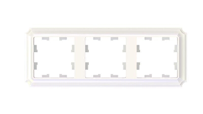 Рамка 3-м AtlasDesign Antique универс. жемчуж. SE ATN100403