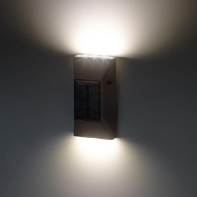 Светильник светодиодный ERAFS012-07 "ЭРА" 6LED 13х7х3см уличный настенный на солнечн. батарее Эра Б0057593