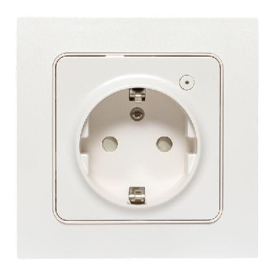 Розетка 1-м Стокгольм 16А Умная бел. Zigbee Сonnect EKF RCS-ST16-WD-ZB