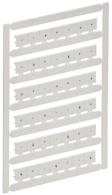Маркер для CTS 10кв.мм "+; -; зазем." ARMAFIX IEK AF-CT10D-M-010-23