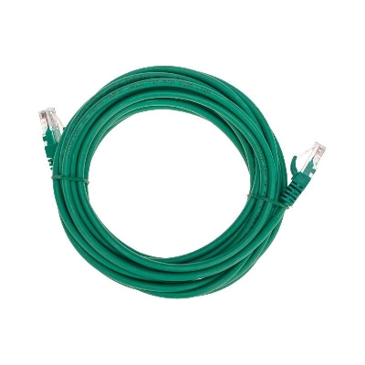 Патч-корд U/UTP CAT 5e RJ45-RJ45 26AWG LSZH зел. 5м Rexant 02-0106-5