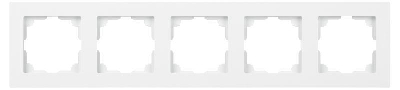 Рамка 5-м СП Accent 6-505-01 бел. Intro Б0063775