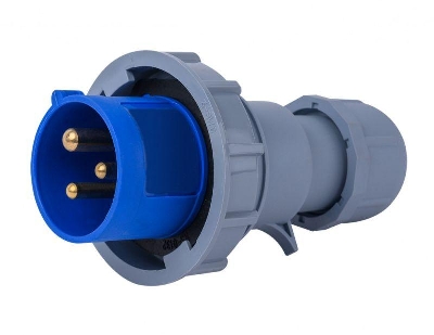 Вилка переносная 2Р+РЕ 16А 220В IP67 ВП-103 DEKraft 26106DEK