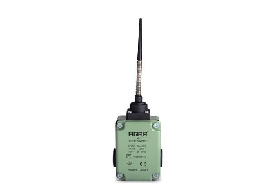 Выключатель концевой быстрого переключения многонаправленный с пластмас. консолью стальной пружиной пластмас. накнечник-конус (1НО+1НЗ) EMAS L1K13SOP101