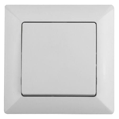 Кнопка включения СП Solo 4-109-01 10А 250В IP20 бел. Intro Б0053625