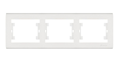Рамка 3-м Manolya горизонт. бел. Makel 41001703