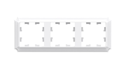 Рамка 3-м AtlasDesign Antique универс. лотос SE ATN101303