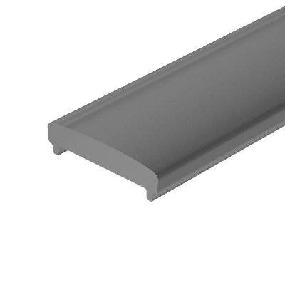 Экран FLOOR18-H15-3000 BLACK пластик (уп.3м) Arlight 045680