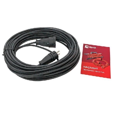 Удлинитель-шнур 1х20м с заземл. 16А IP44 Зевс 2.0 3.5кВт КГ 3х1.5 PROxima EKF USB02-16-315-1-20-IP44