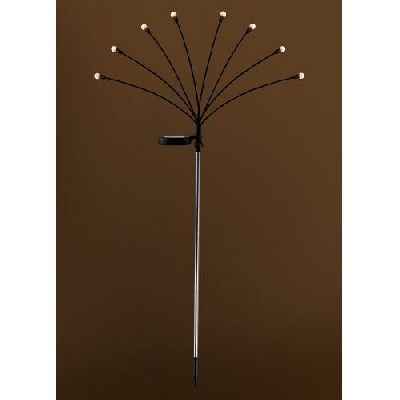 Светильник уличный ERASF23-10 Веер на солнечной батарее садовый 72см 8LED ЭРА Б0062358