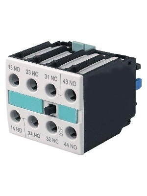 Блок-контакт 3RH1921-1FA40 4НО для контакторов типоразмеров S0…S12 фронтальный винт. клеммы IP20 Электротехник ET014828