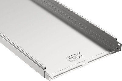 Лоток листовой неперфорир. 500х50 L3000 сталь 1.2мм IEK CLN10-050-500-3