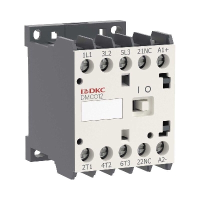 Миниконтактор YON DMC012 12A 5.5кВт AC3 3P кат. 220В AC 1НО YON DMC012-3C10A230
