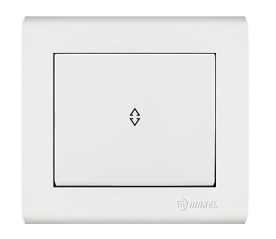 Выключатель проходной 1-кл. Manolya бел. Makel 41001005