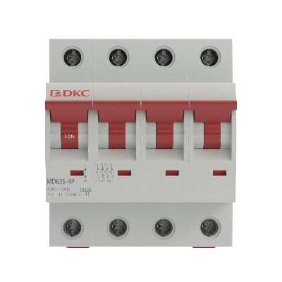 Выключатель автоматический модульный 4п D 25А 4.5кА YON max MD63S YON MD63S-4PD25