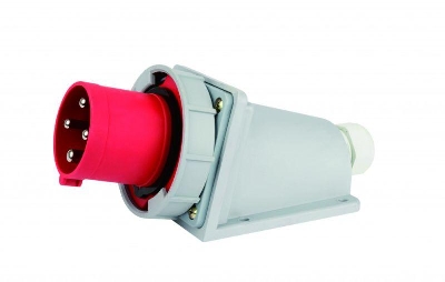 Вилка стационарная 3Р+РЕ 32А 380В IP67 ВС-103 DEKraft 26168DEK