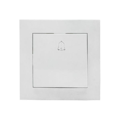 Кнопка звонка 1-кл. СП Валенсия 10А IP20 бел. PROxima EKF EWV10-026-10