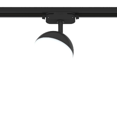 Светильник трековый ARTLINE поворотный шар 100х100х75мм GX53 230В пластик 4кв.м черн. Ritter 59926 9