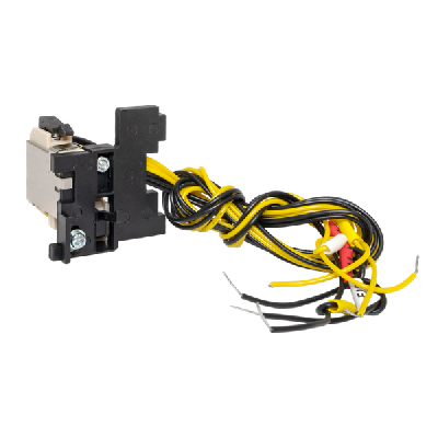 Контакт дополнительный + аварийный ВА-99М 400 с проводами EKF mccb99m-400-alax-w