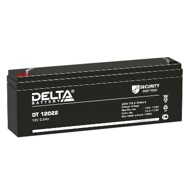 Аккумулятор ОПС 12В 2.2А.ч Delta DT 12022