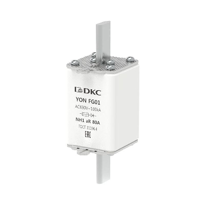 Предохранитель YON ножевого типа FG1 80А 690В хар-ка aR DKC 1FG01-0080-690V-AR