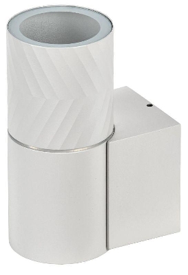 Светильник 5107 GU10 IP65 уличный настенный бел. IEK LT-UBU0-5107-GU10-1-K01