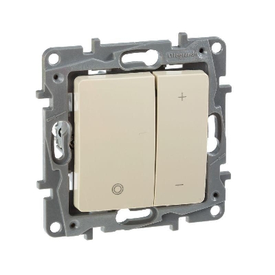 Механизм светорегулятора нажимного СП Etika 400Вт сл. кость. IEK 672318