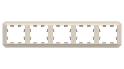 Рамка 5-м AtlasDesign Antique универс. беж. SE ATN100205