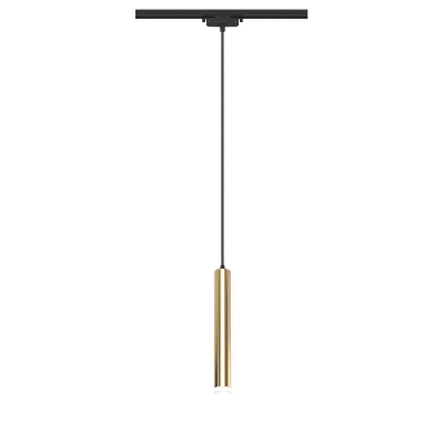 Светильник трековый подвес светодиодный ARTLINE 40х40х300мм 12Вт 840Лм 4000К 230В алюм./пластик. 5.5кв.м зол. Ritter 59714 2