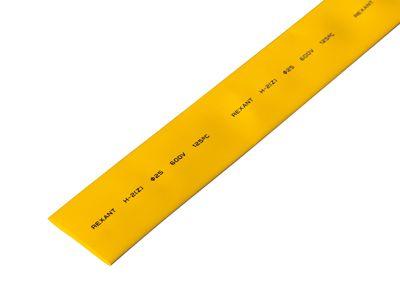 Трубка термоусадочная ТУТ нг 25.0/12.5 желт. 1м Rexant 22-5002