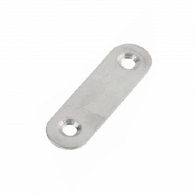 Пластина крепежная мебельная 80х17х2мм оцинк. Tech-Krep/Zitar 141948