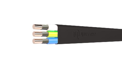 Кабель ВВГ-Пнг(А)-FRLSLTx 3х2.5 ОК (N PE) 0.66кВ (м) Цветлит 00-00140499