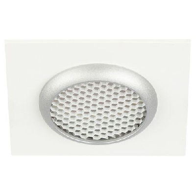 Светильник KL110 MR16 GU5.3 встраив. алюм. WH/SL бел./серебро матов. ЭРА Б0061532