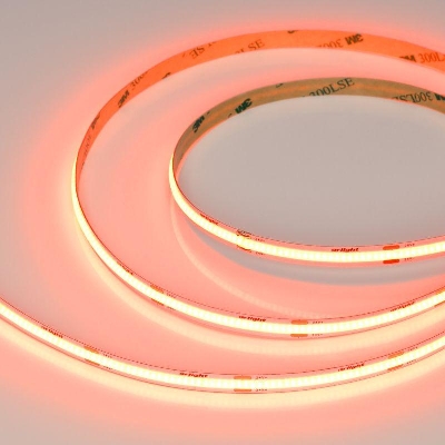 Лента светодиодная COB-X480-8mm 24V Orange 8Вт/м IP20 (уп.5м) Arlight 047738