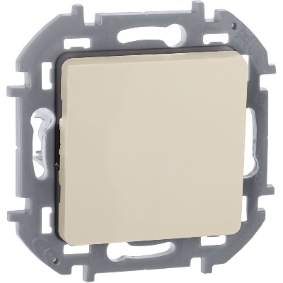 Выключатель кнопочный Inspiria 6А 250В без фиксации НО/НЗ механизм сл. кость IEK 673691