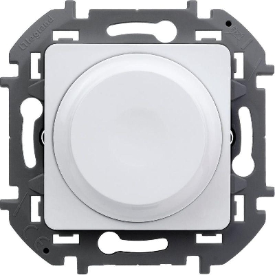 Механизм светорегулятора поворотного Inspiria 300Вт без нейтрали бел. IEK 673790