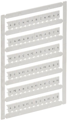 Маркер для CTS/CP 4кв.мм "A; B; C; N; PE" ARMAFIX IEK AF-CT10D-M-004-21