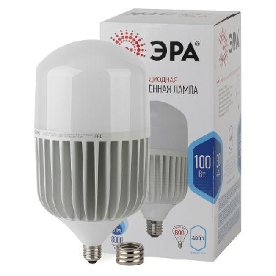 Лампа светодиодная STD LED POWER T160-100W-4000-E27/E40 100Вт Е27/Е40 колокол нейтр. бел. Эра Б0056122