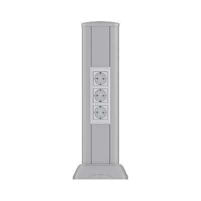 Мини-колонна 0.5м алюм. сер. метал. RAL 9006 DKC 19554