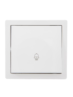 Кнопка звонка LETO бел. LEZARD 752-0200-103