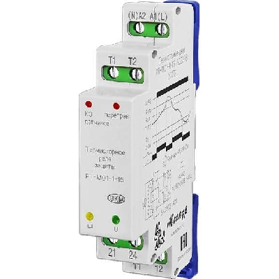 Реле защиты двигателя термисторное РТ-М01-1-15 УХЛ4 230В AC Меандр A8302-16939183