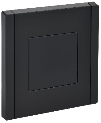 Заглушка с суппортом FORTE&PIANO FP141 черн. IEK FP-PL10-K02