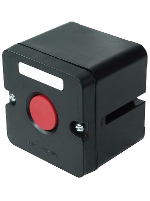 Пост управления ПКЕ 222-1 У2 10А 660В 1 элемент красн. цилиндр накладной IP54 Электротехник ET519073