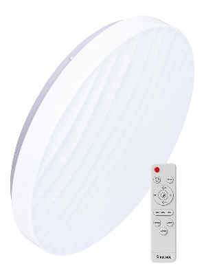 Светильник светодиодный PREMIUM MIRAGE 75Вт 230В 3000-6500К 6000лм IP40 495х105мм настенно-потолочный управляемый с пультом ДУ КОСМОС KSMira75W