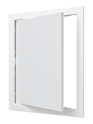 Люк-дверца ревизионная с ручкой 268х318 АБС фланец 246х296 бел. ERA Л2530