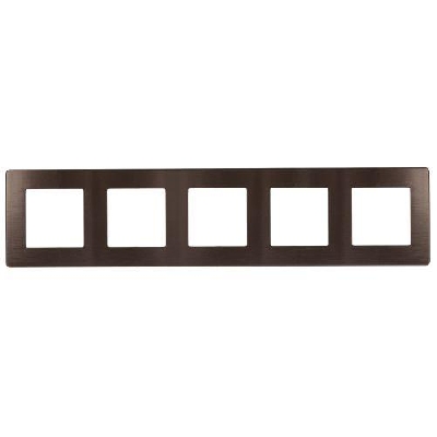 Рамка 5-м 12-5105-13 сатин бронза Эра Б0052546