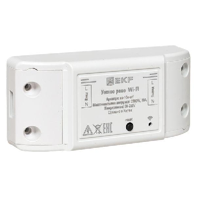 Реле Умное 10А Wi-FI Connect EKF ss-10a-wf