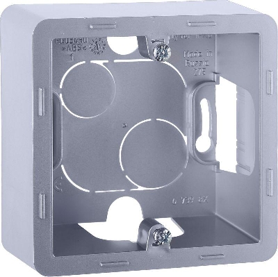 Коробка 1-м ОП Inspiria алюм. IEK 673982