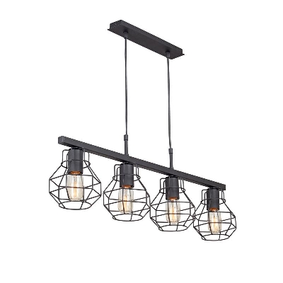 Люстра 4xE27 макс. 40Вт Vitaluce V4962-1/4S